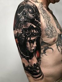 Tatuaje realizado por Pablo Hernández