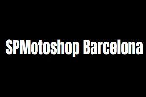 Uno de los mejores talleres de motos en Barcelona es SPMotoshop, logo