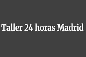 Uno de los mejores talleres de coches en Madrid es Taller 24 horas, logo