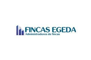 Uno de los mejores administradores de fincas en España es Fincas Egeda, logo