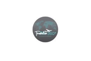 Agencia de Viajes Traveler 360, logo