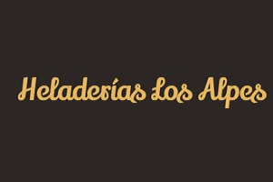 Heladería Los Alpes, logo