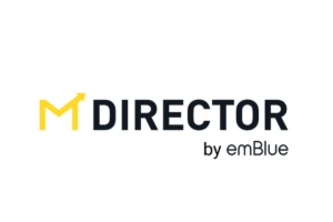 Una de las mejores empresas de email marketing en España es MDirector, logo